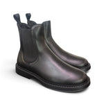Stivaletto beatles liscio Frau nero 