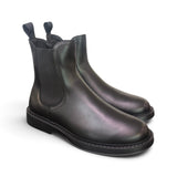 Stivaletto beatles liscio Frau nero 