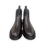 Stivaletto beatles liscio Frau nero 