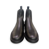 Stivaletto beatles liscio Frau nero 