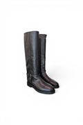 Stivale donna Officine pelle nera