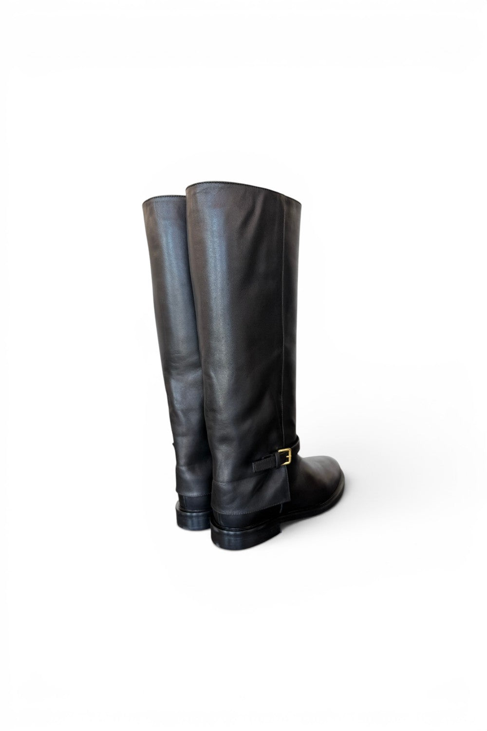 Stivale donna Officine pelle nera 