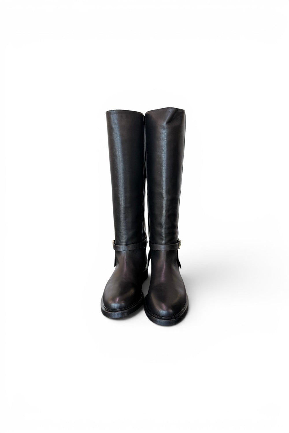 Stivale donna Officine pelle nera 