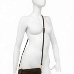Borsa tracollina Nora piccola suede cognac 