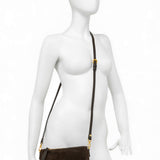 Borsa tracollina Nora piccola suede cognac 