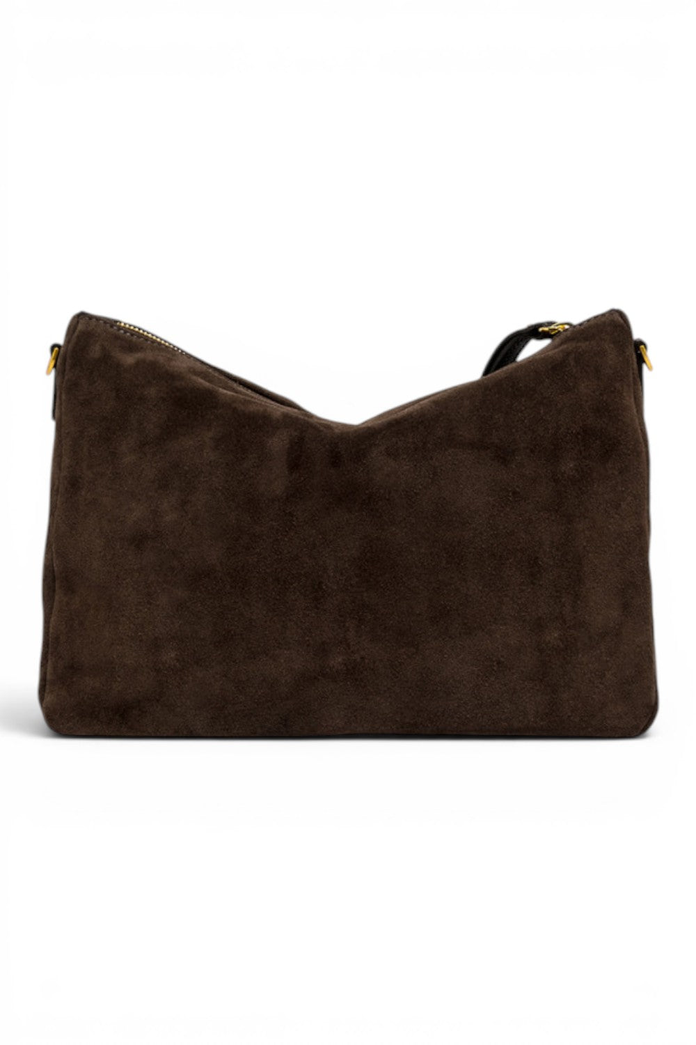 Borsa tracolla Nora suede cognac 