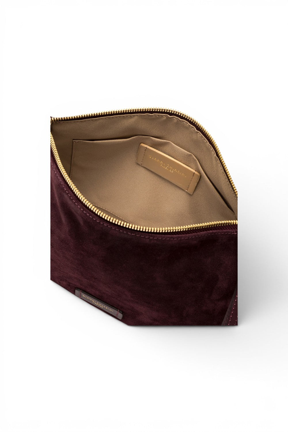 Borsa tracolla Nora suede amarone 