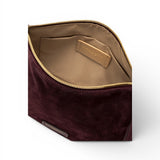 Borsa tracolla Nora suede amarone 