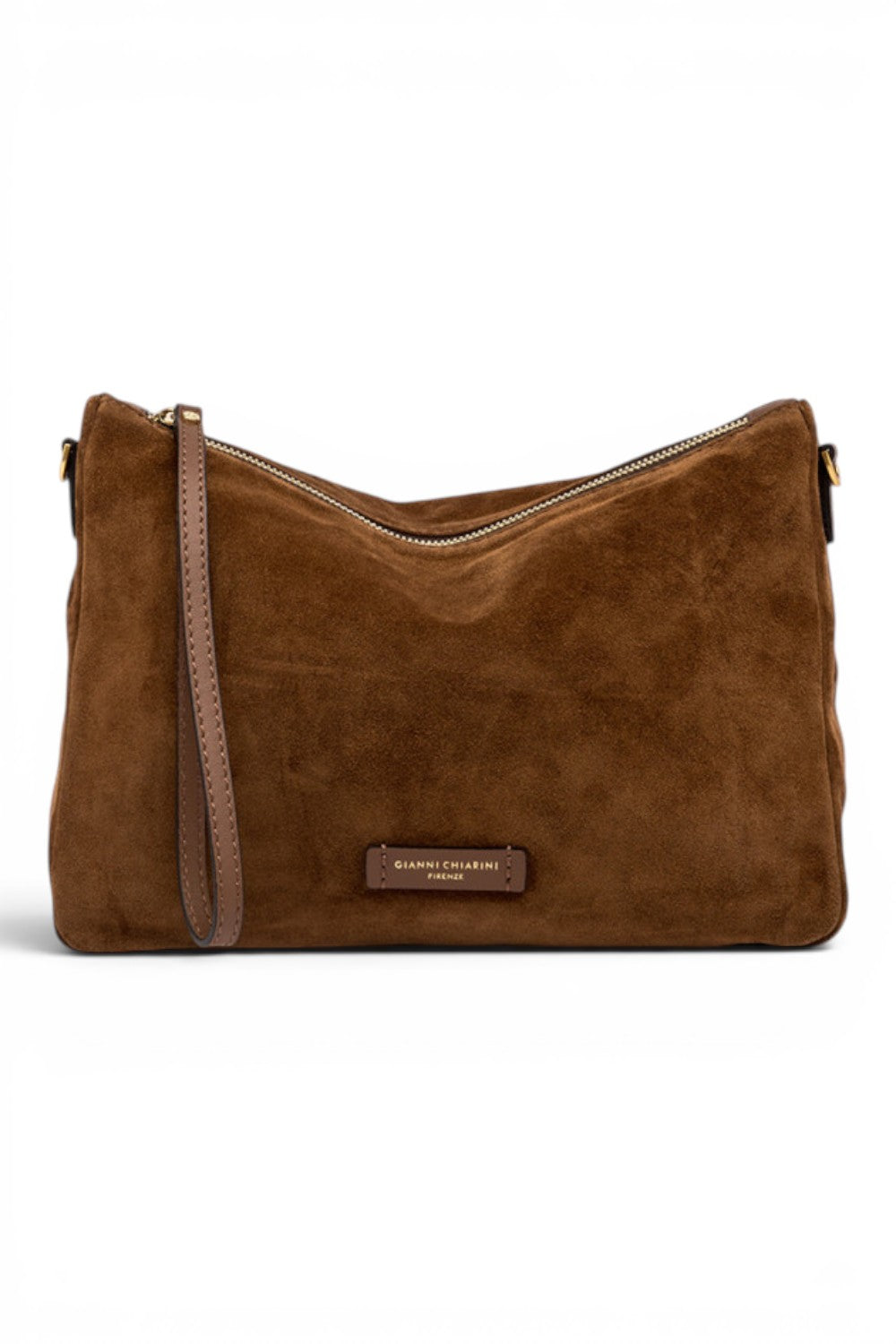 Borsa tracolla Nora suede moka 
