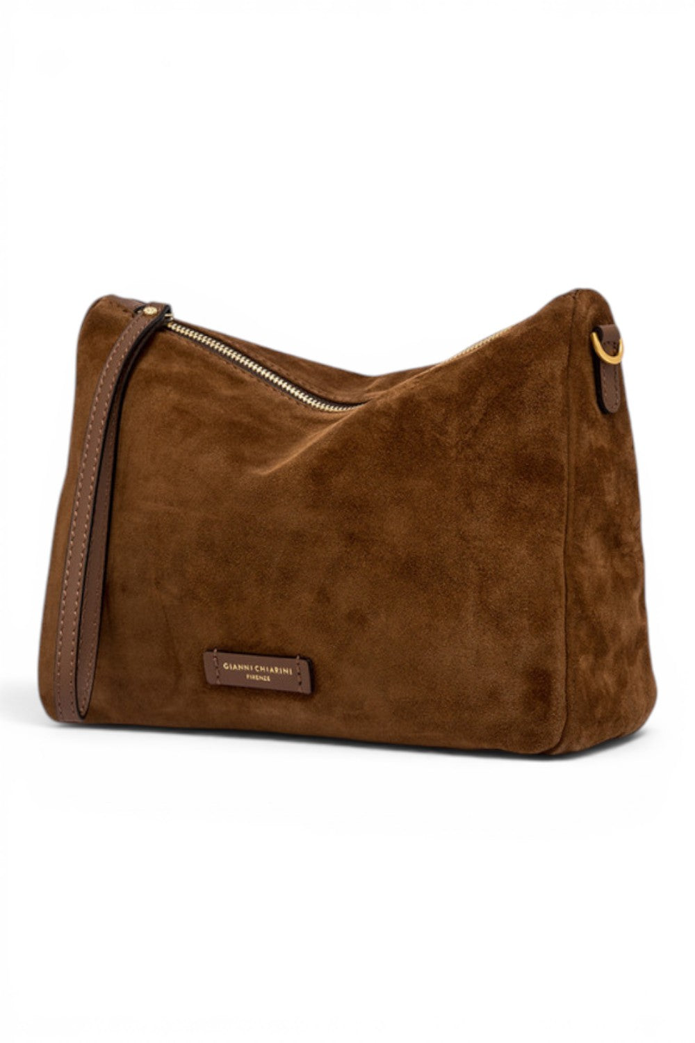 Borsa tracolla Nora suede moka 