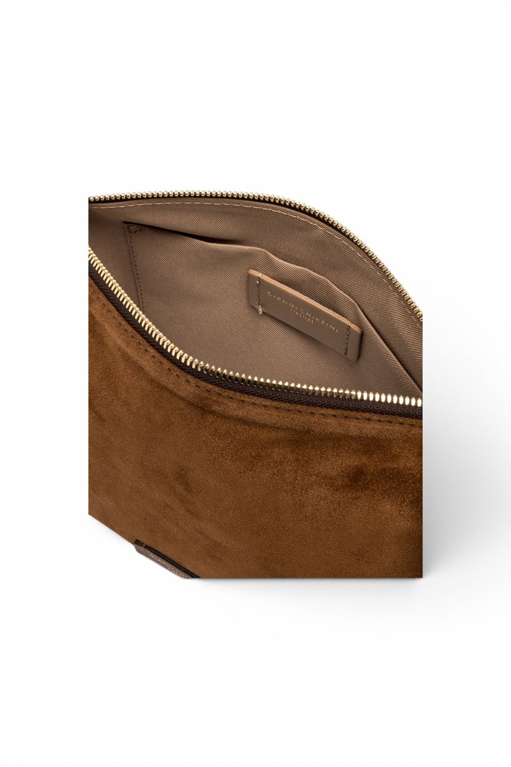 Borsa tracolla Nora suede moka 