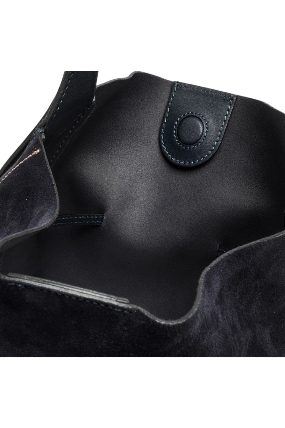 Borsa secchiello Sienna pelle/camoscio notturno 