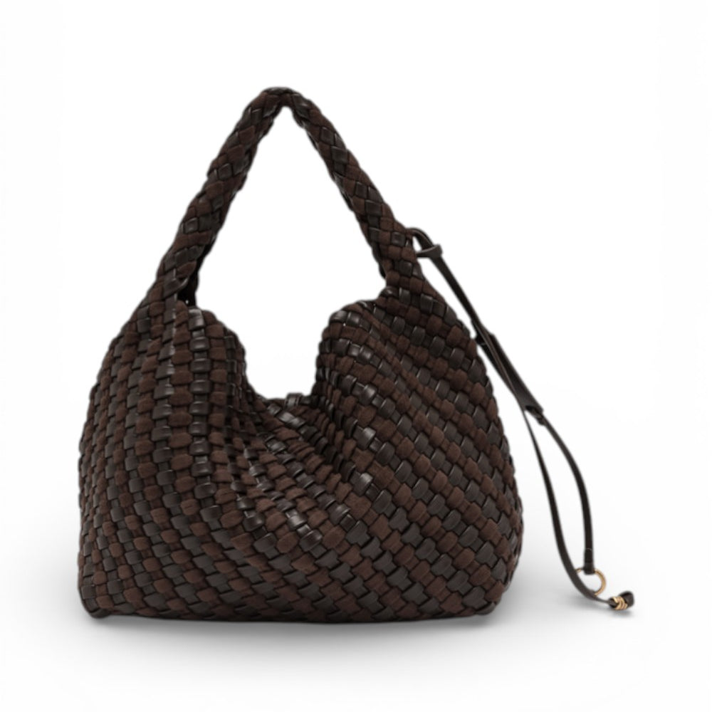 Borsa Aurelie intreccio espresso Gianni Chiarini 