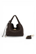 Borsa Aurelie intreccio espresso Gianni Chiarini