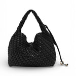 Borsa Aurelie intreccio nero Gianni Chiarini 