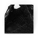 Borsa Aurelie intreccio nero Gianni Chiarini 