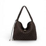 Borsa Aurelie intreccio espresso grande Gianni Chiarini 