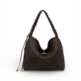 Borsa Aurelie intreccio espresso grande Gianni Chiarini 