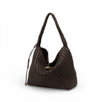 Borsa Aurelie intreccio espresso grande Gianni Chiarini 