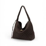 Borsa Aurelie intreccio espresso grande Gianni Chiarini 