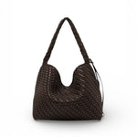 Borsa Aurelie intreccio espresso grande Gianni Chiarini 