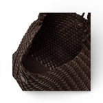 Borsa Aurelie intreccio espresso grande Gianni Chiarini 