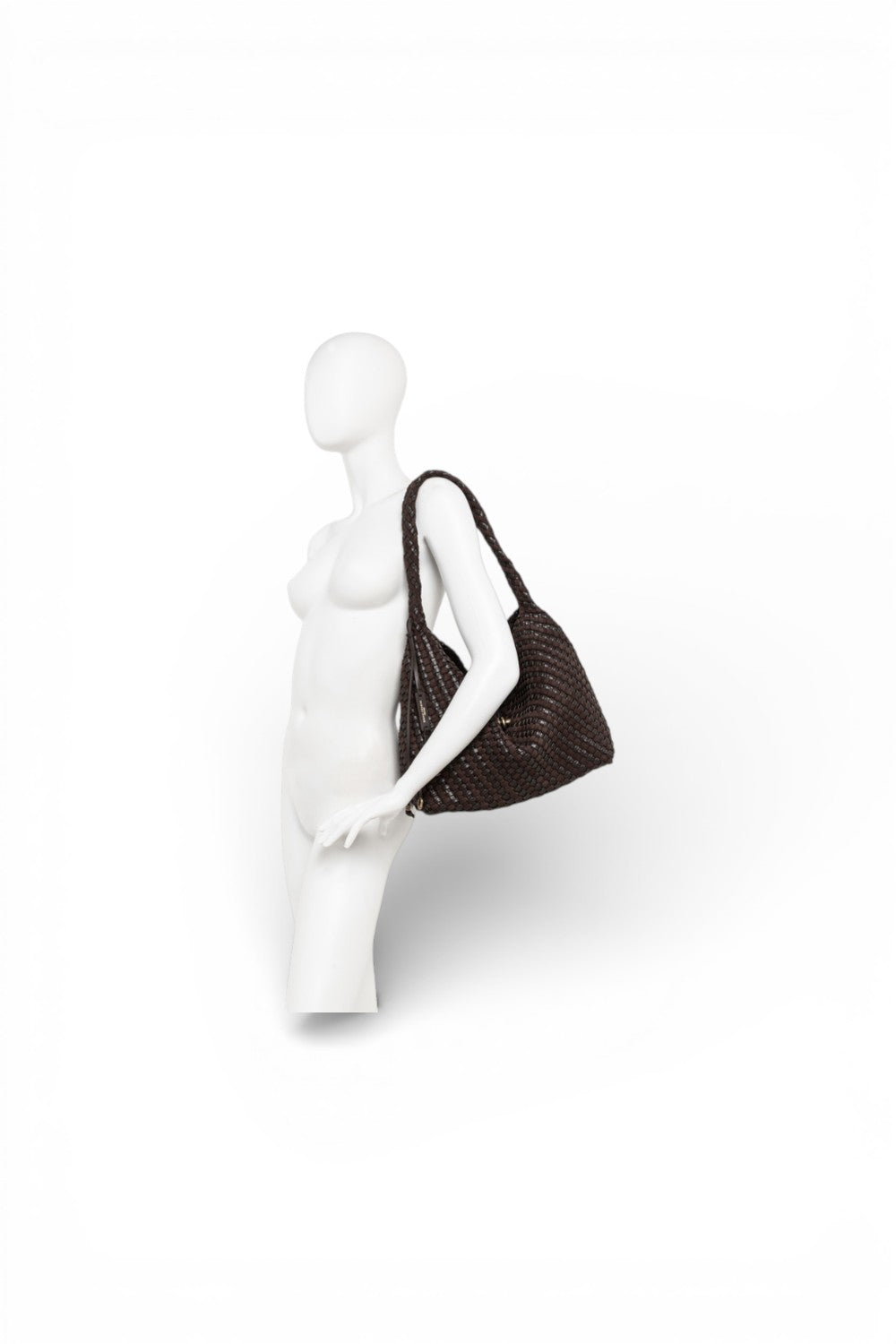 Borsa Aurelie intreccio espresso grande Gianni Chiarini 
