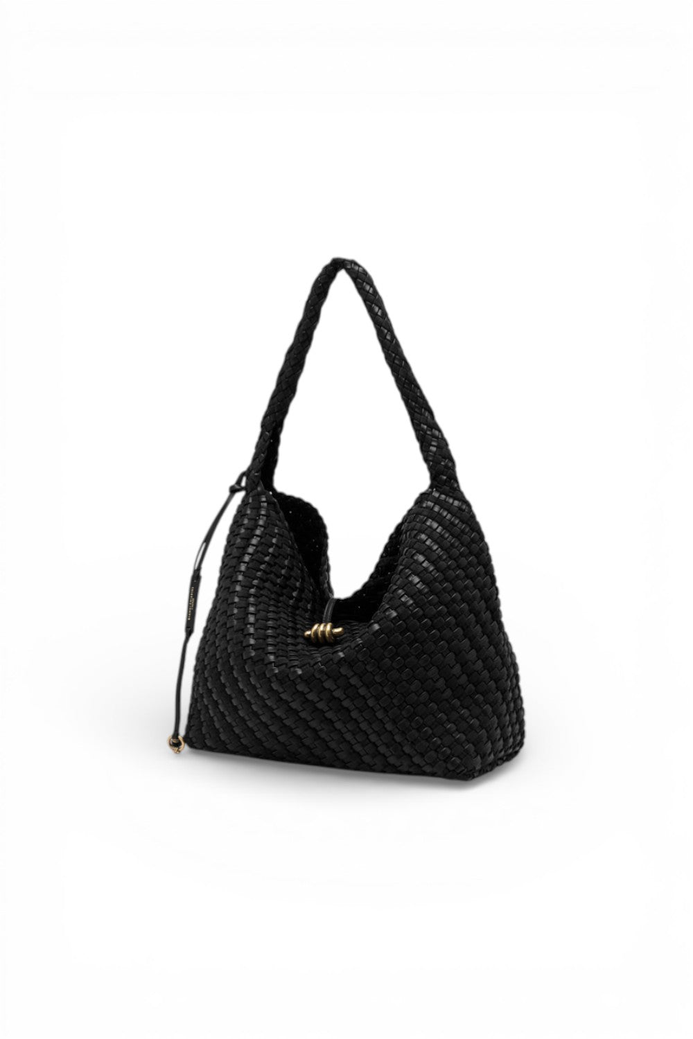 Borsa Aurelie intreccio nero grande Gianni Chiarini 