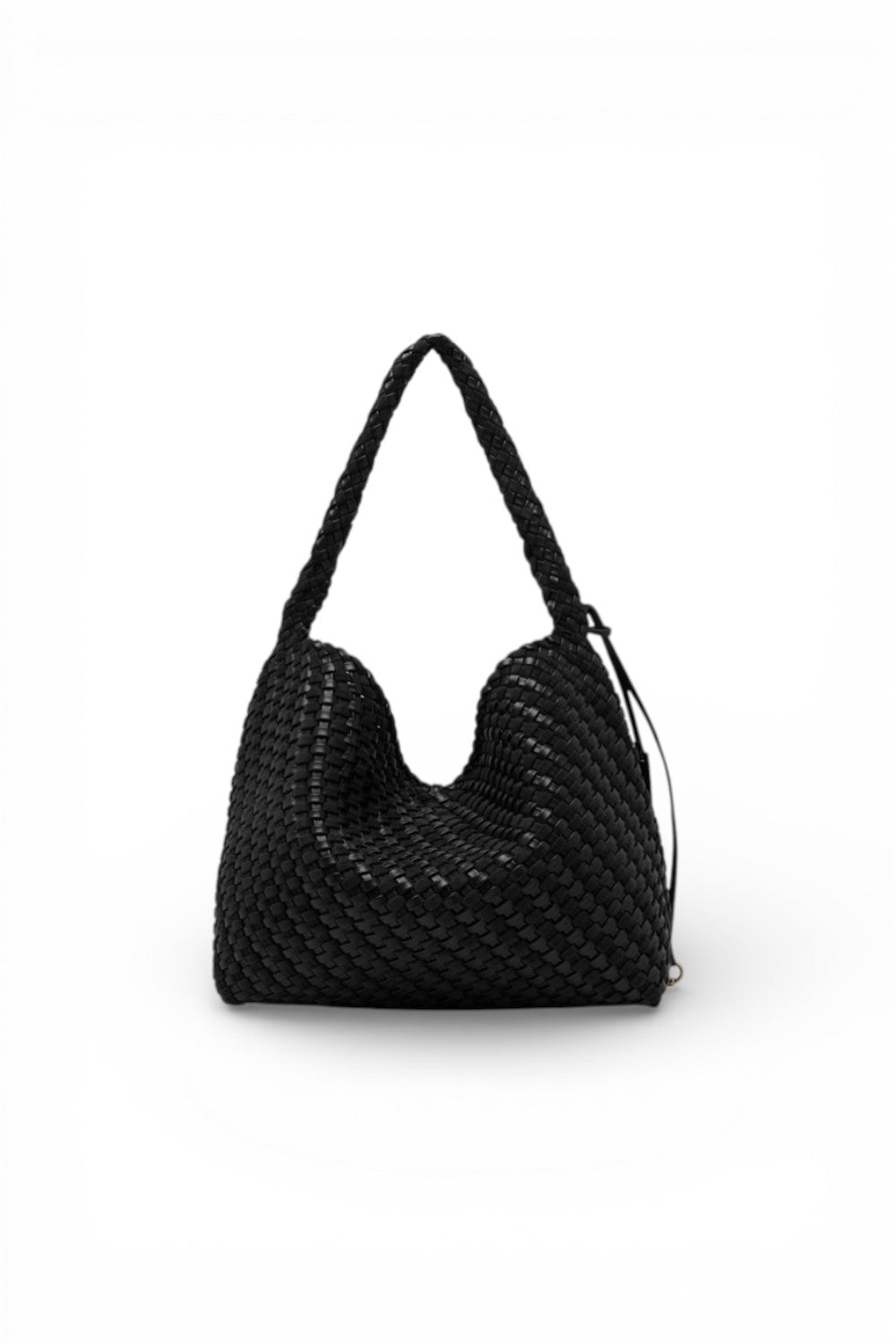 Borsa Aurelie intreccio nero grande Gianni Chiarini 