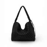 Borsa Aurelie intreccio nero grande Gianni Chiarini 