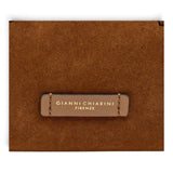 Borsa bauletto Gemma camoscio cognac 