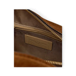 Borsa bauletto Gemma camoscio cognac 