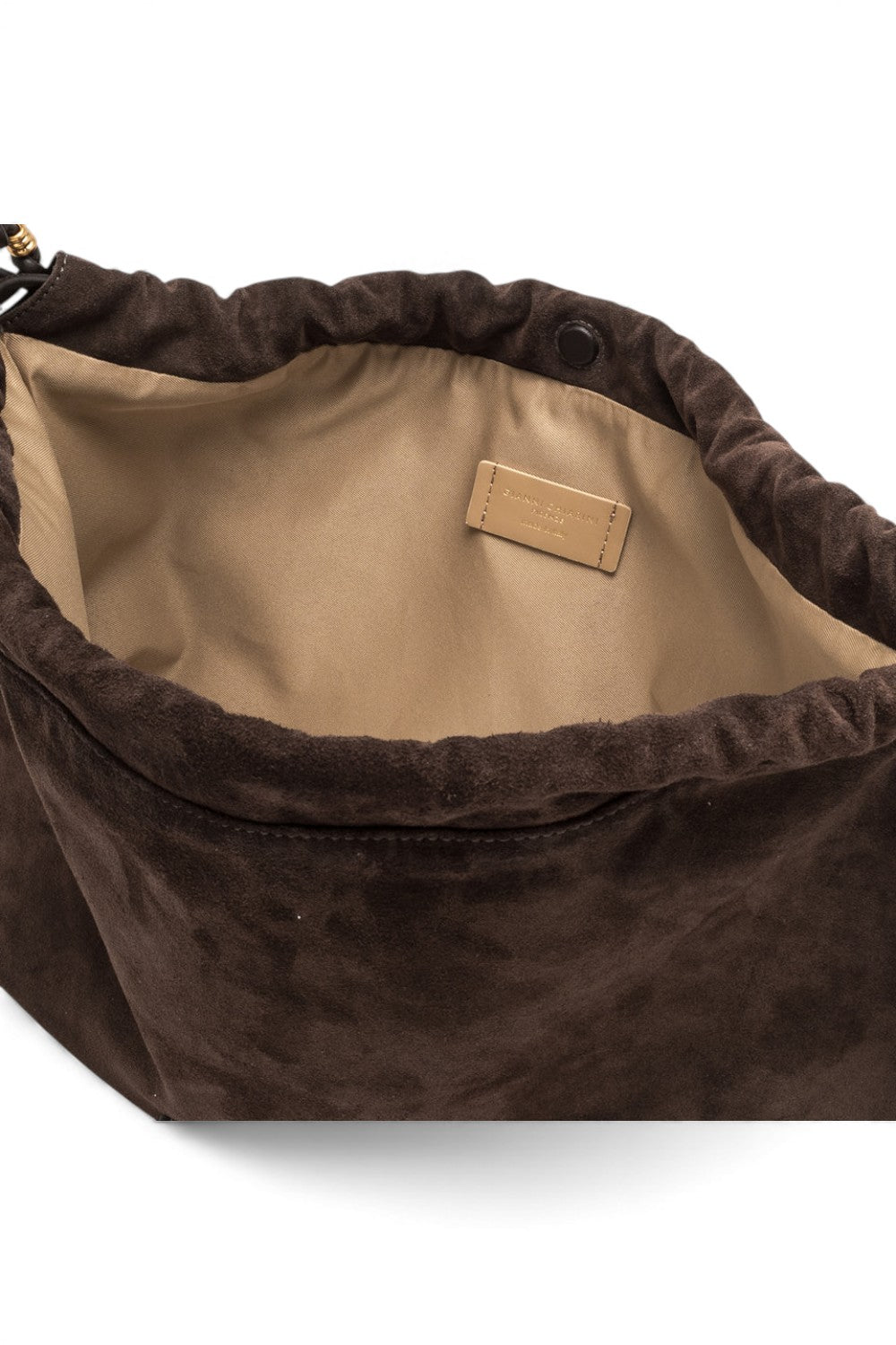 Borsa tracolla Morgana suede espresso 