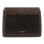 Borsa tracolla Three suede moka 