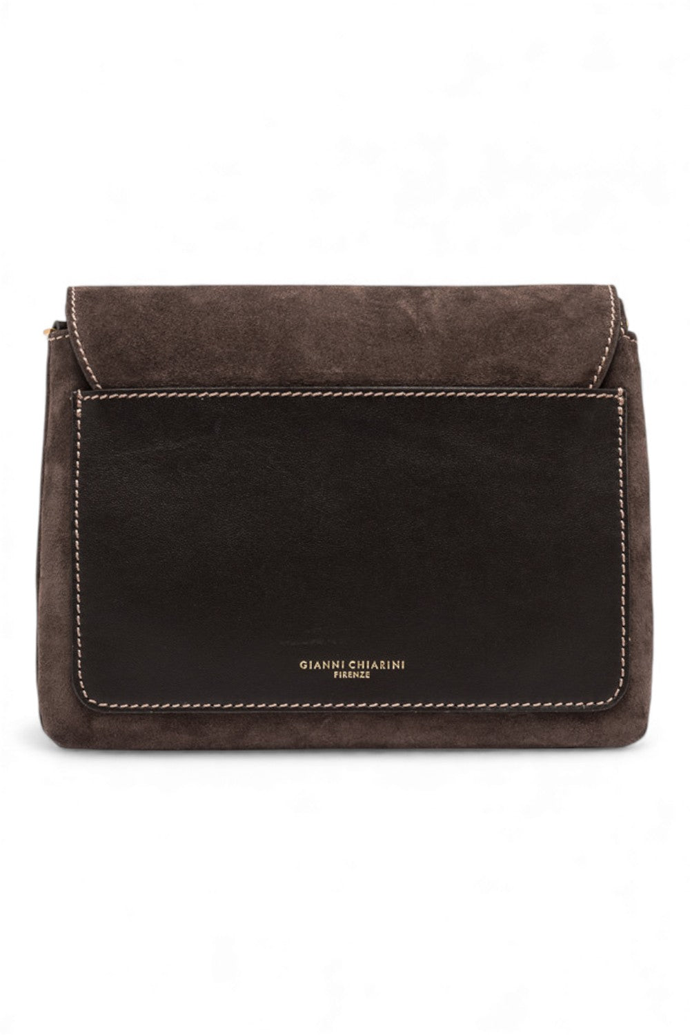 Borsa tracolla Three suede moka 