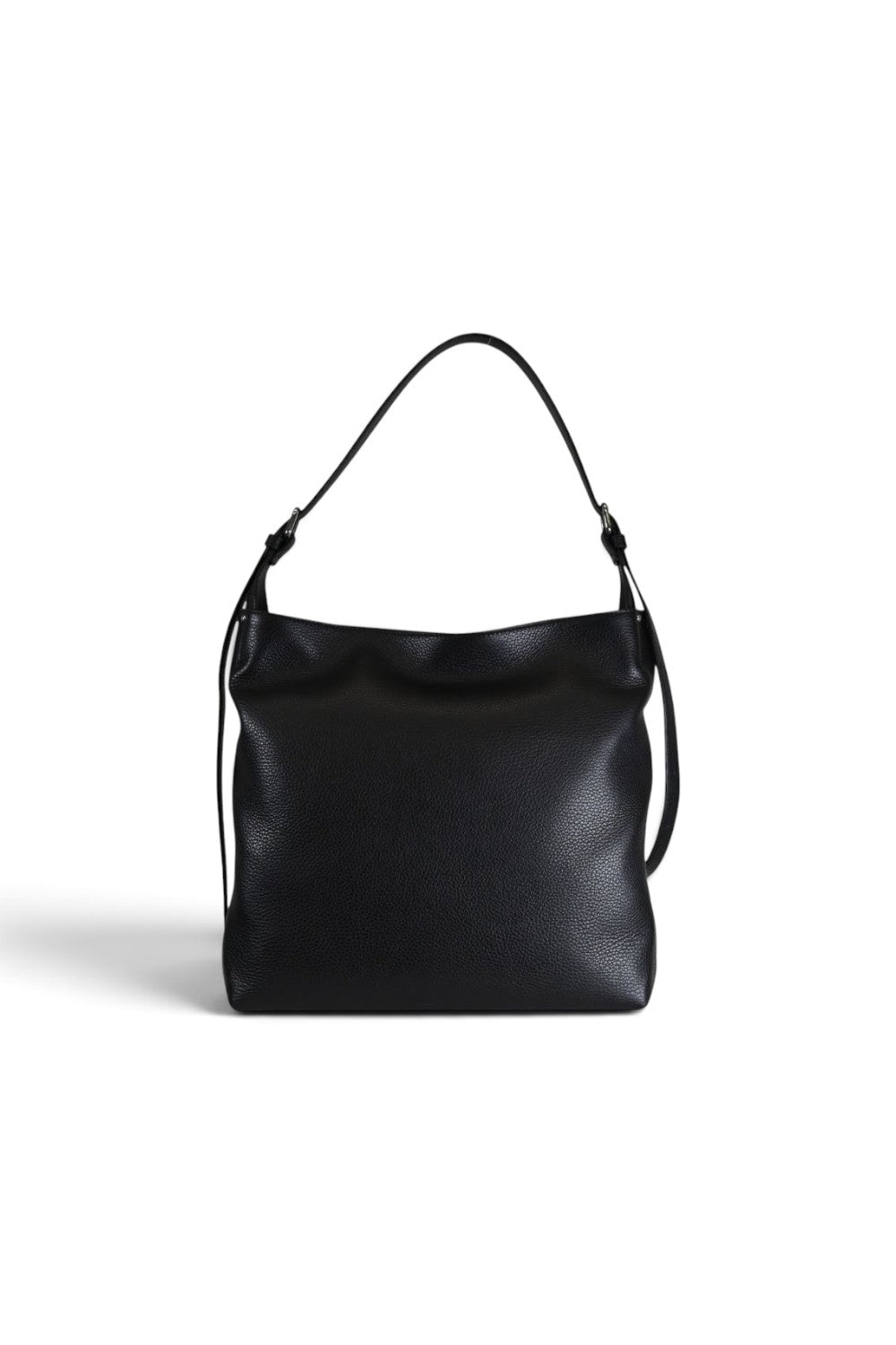 Borsa sacca Barbara nappa nera 