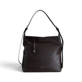 Borsa sacca Barbara nappa espresso 