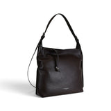 Borsa sacca Barbara nappa espresso 