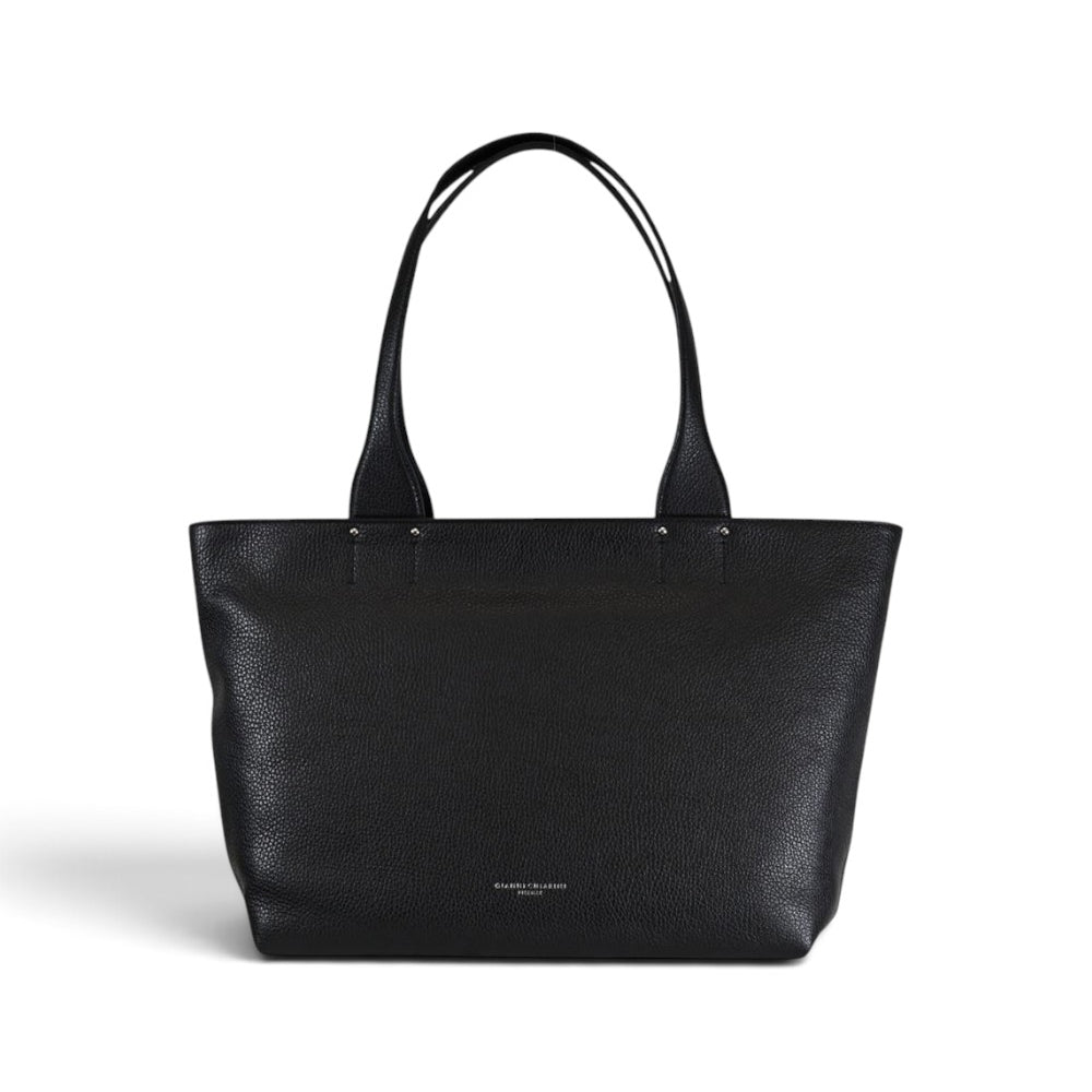 Borsa shopping Barbara nappa nera 
