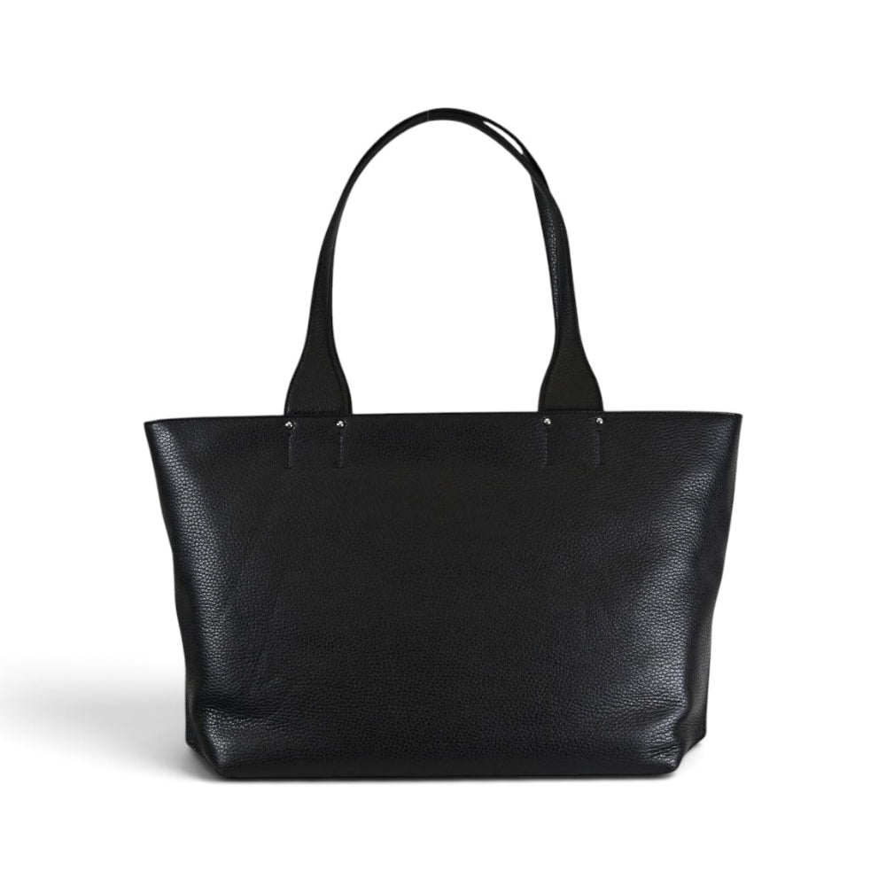 Borsa shopping Barbara nappa nera 