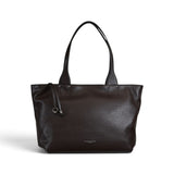 Borsa shopping Barbara nappa espresso 