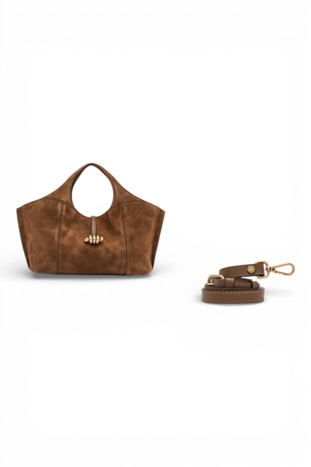 Borsa Infinity piccola cognac Gianni Chiarini 