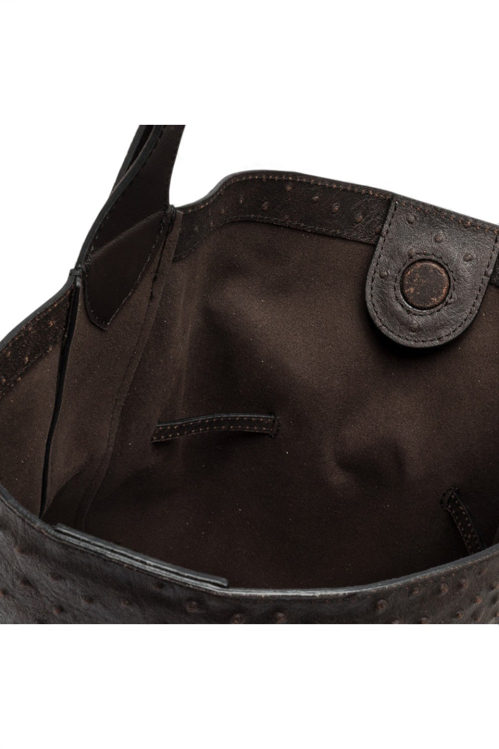 Borsa secchiello Sienna  str/camoscio espresso 