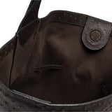 Borsa secchiello Sienna  str/camoscio espresso 