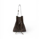 Borsa secchiello Sienna pelle pitonata espresso Gianni Chiarini 