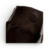 Borsa secchiello Sienna pelle pitonata espresso Gianni Chiarini 