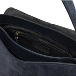 Borsa Helena Round grande camoscio notturno 
