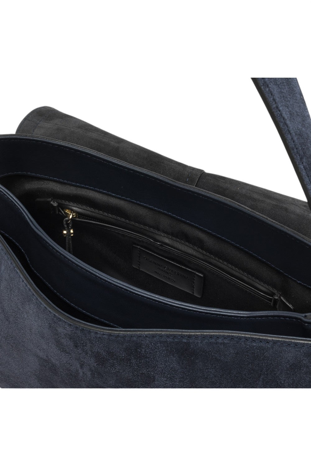 Borsa Helena Round grande camoscio notturno 