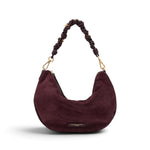 Borsa tracolla sacca CLEO camoscio amarone 