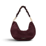Borsa tracolla sacca CLEO camoscio amarone 